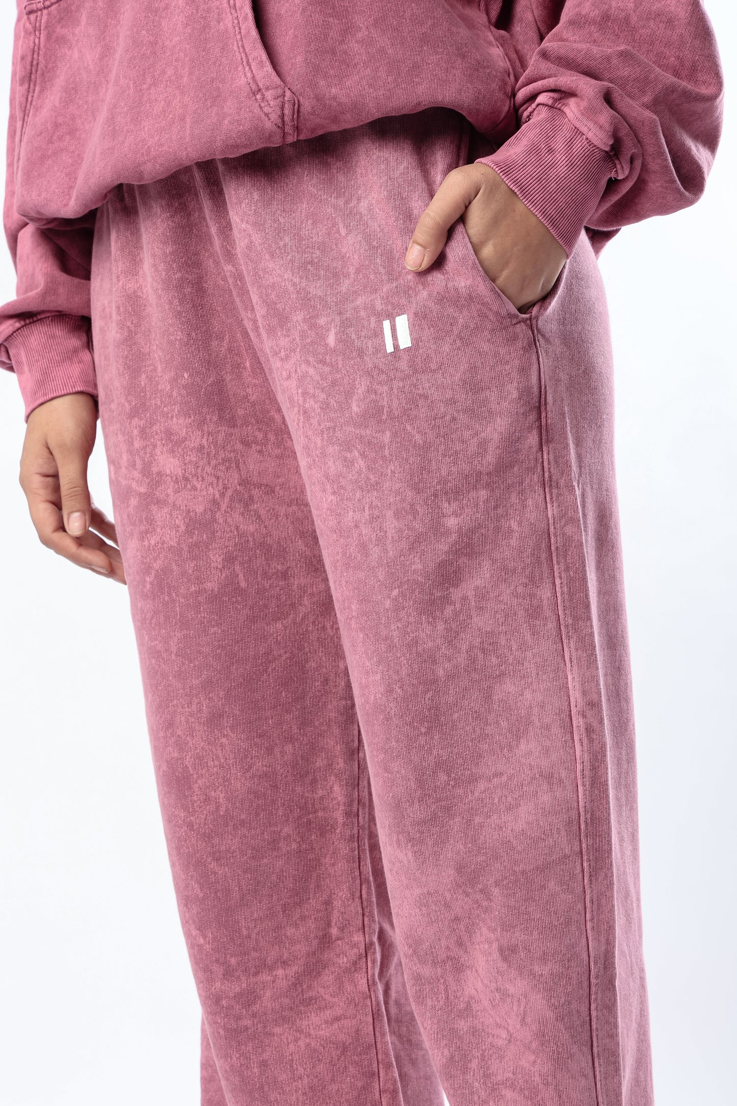 Burgundy washed Sweatpants
