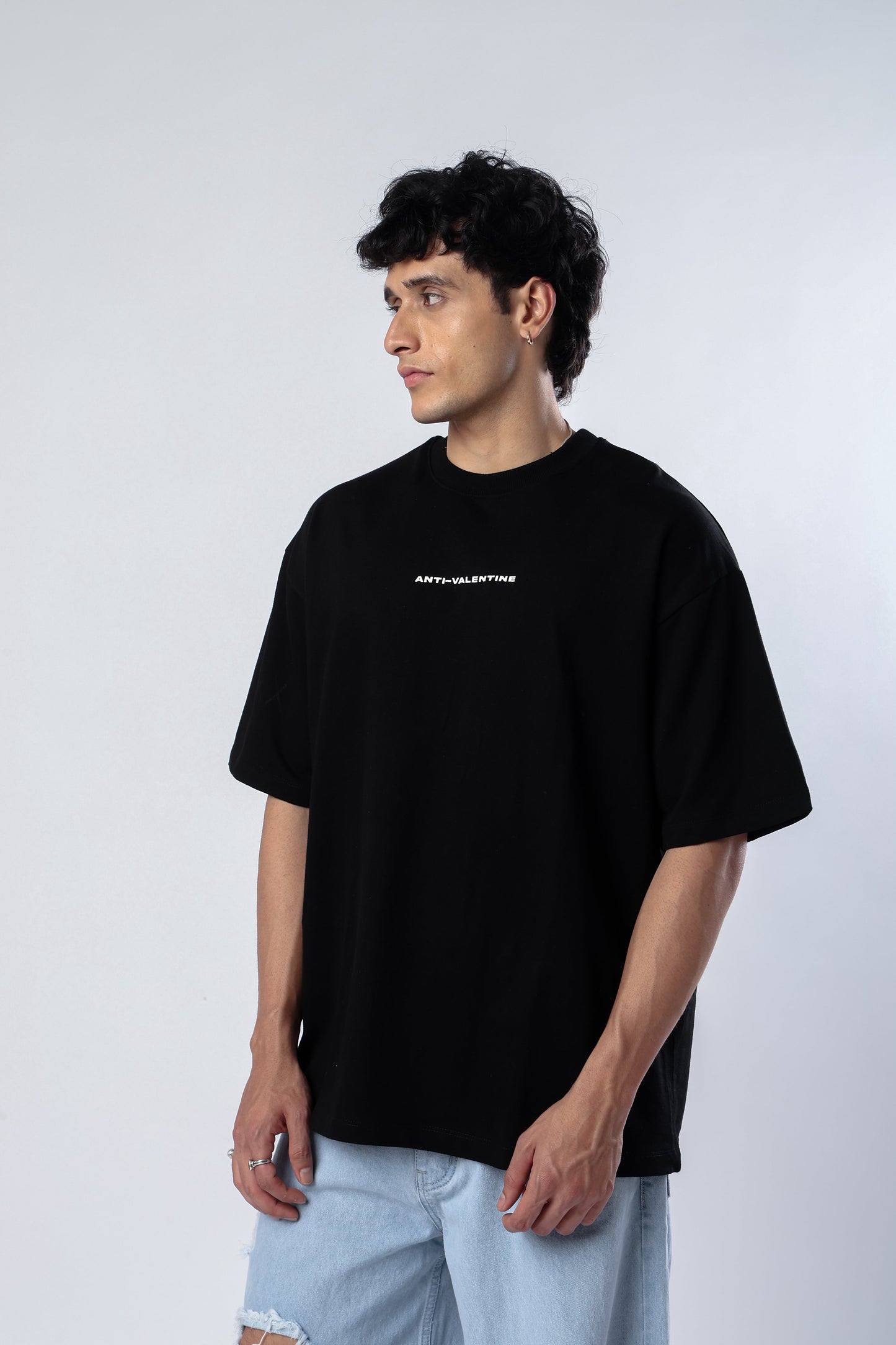 Black Stupid Cupid T-shirt