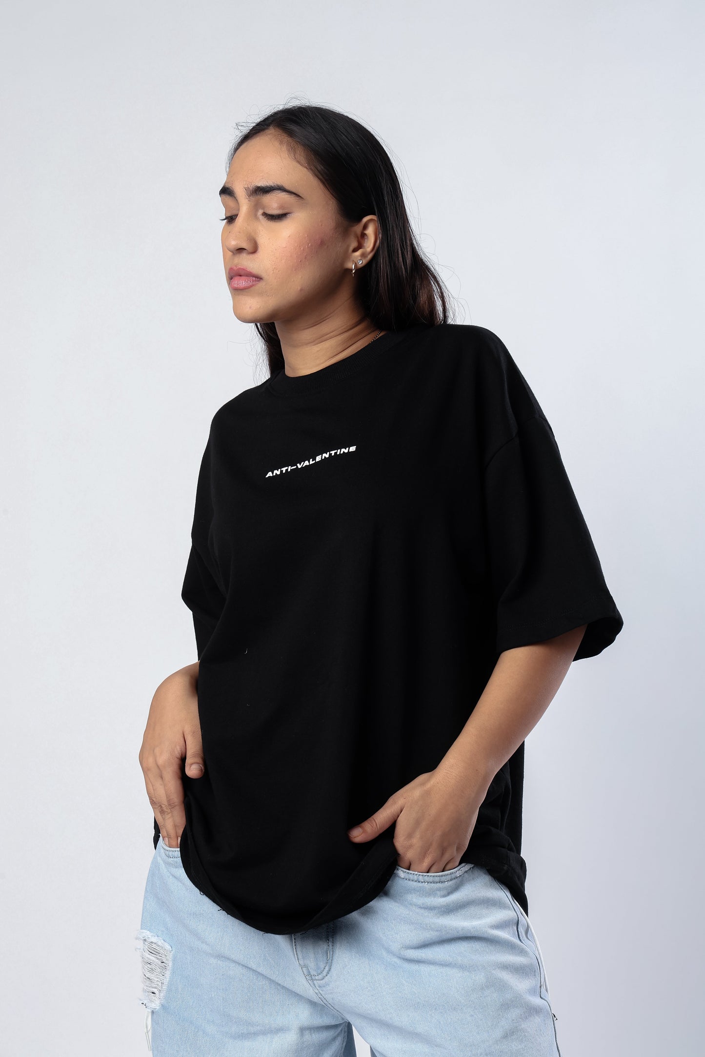 Black Stupid Cupid T-shirt