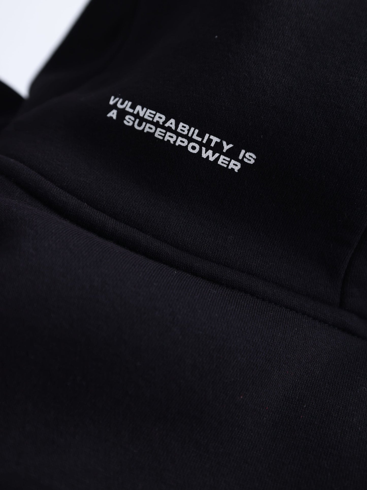 Black Everyday Zipper Hoodie