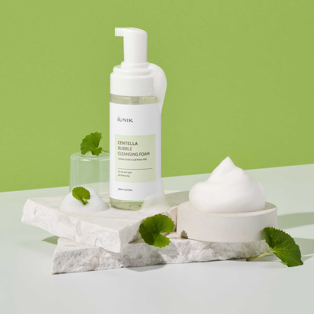 Iunik Centella Bubble Cleansing Foam 150ml | Iunik at Broadway