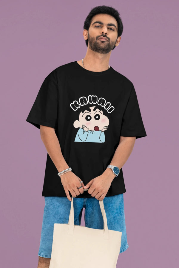Broke Memers Shinchan Collection Cotton T-shirt-Kawaii