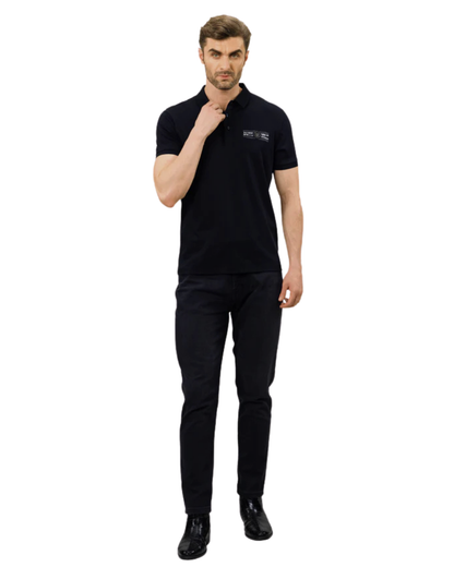 Party Pulse Back Print Luxe Polo