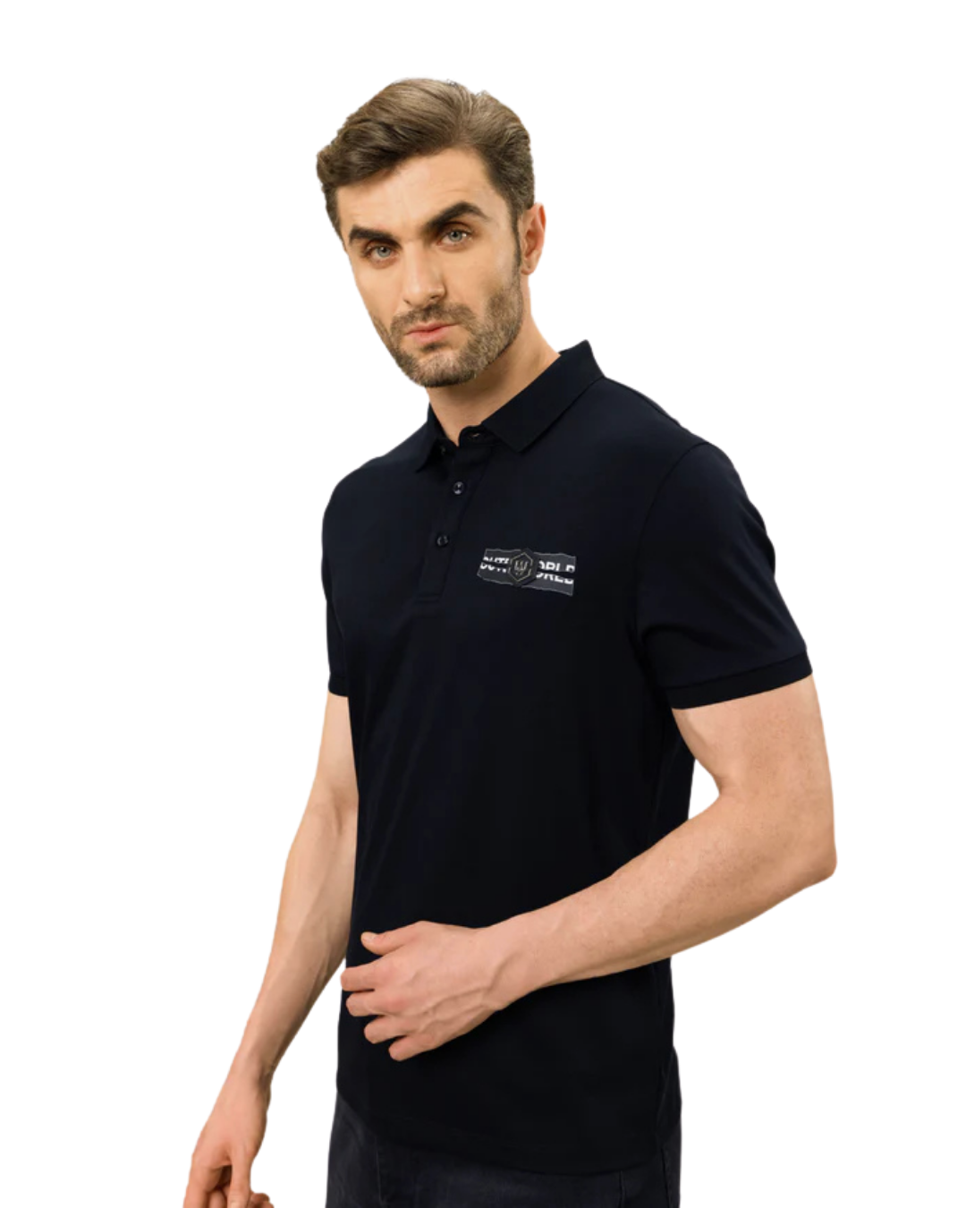 Party Pulse Back Print Luxe Polo