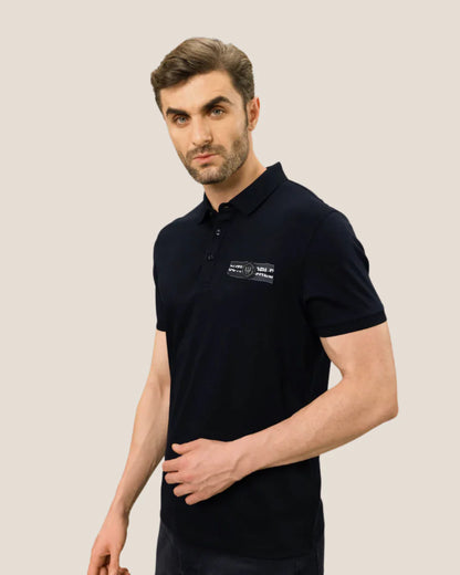 Party Pulse Back Print Luxe Polo