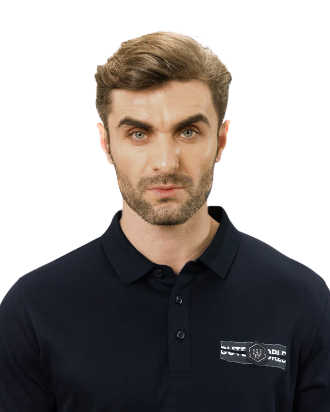 Party Pulse Back Print Luxe Polo