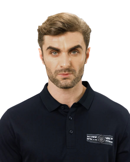 Party Pulse Back Print Luxe Polo