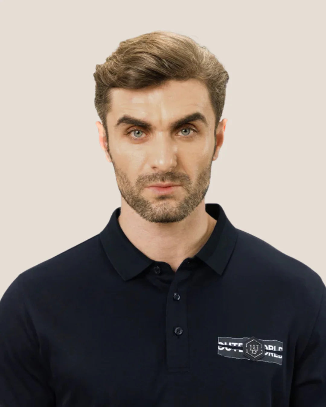 Party Pulse Back Print Luxe Polo