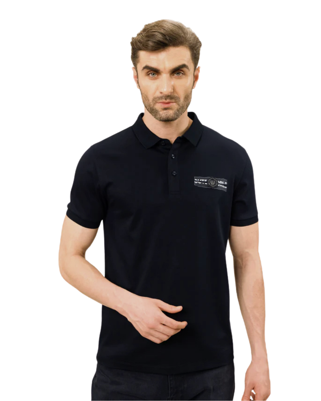Party Pulse Back Print Luxe Polo