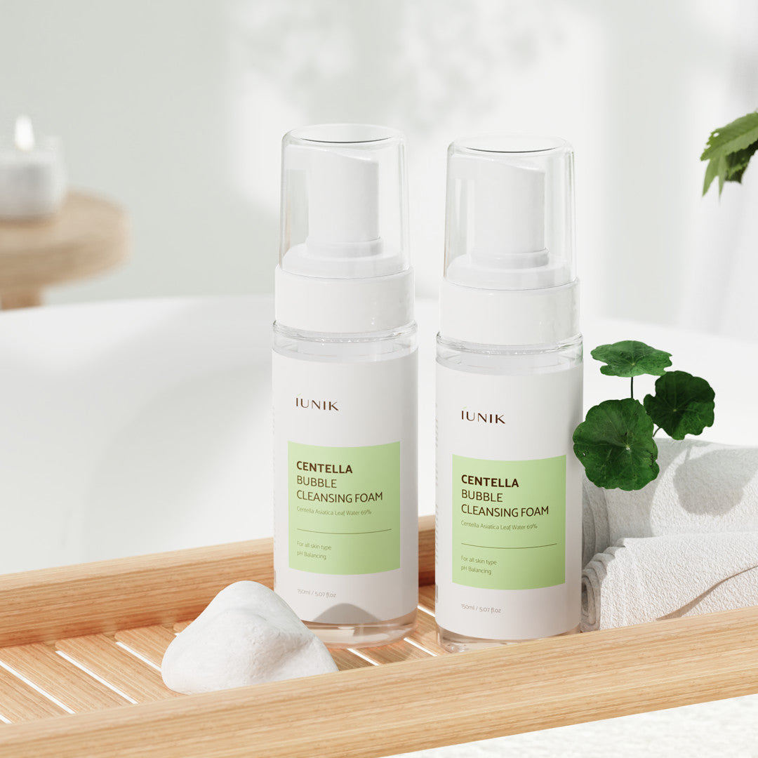 Iunik Centella Bubble Cleansing Foam 150ml | Iunik at Broadway