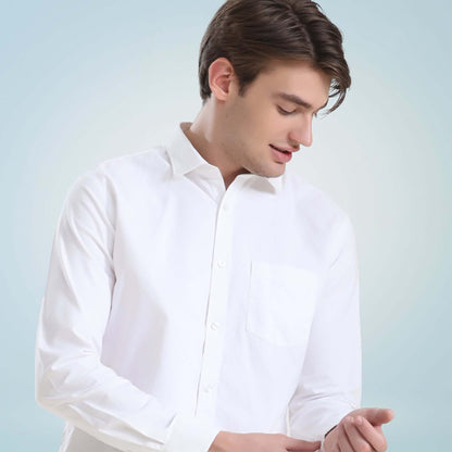 Shirt | Anti Stain Anti Odor Water Repellent   MOONLITEWHITE
