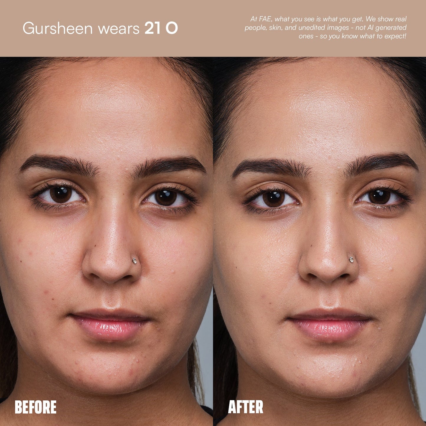 Face Card 4 in 1 Super Serum Skin Tint