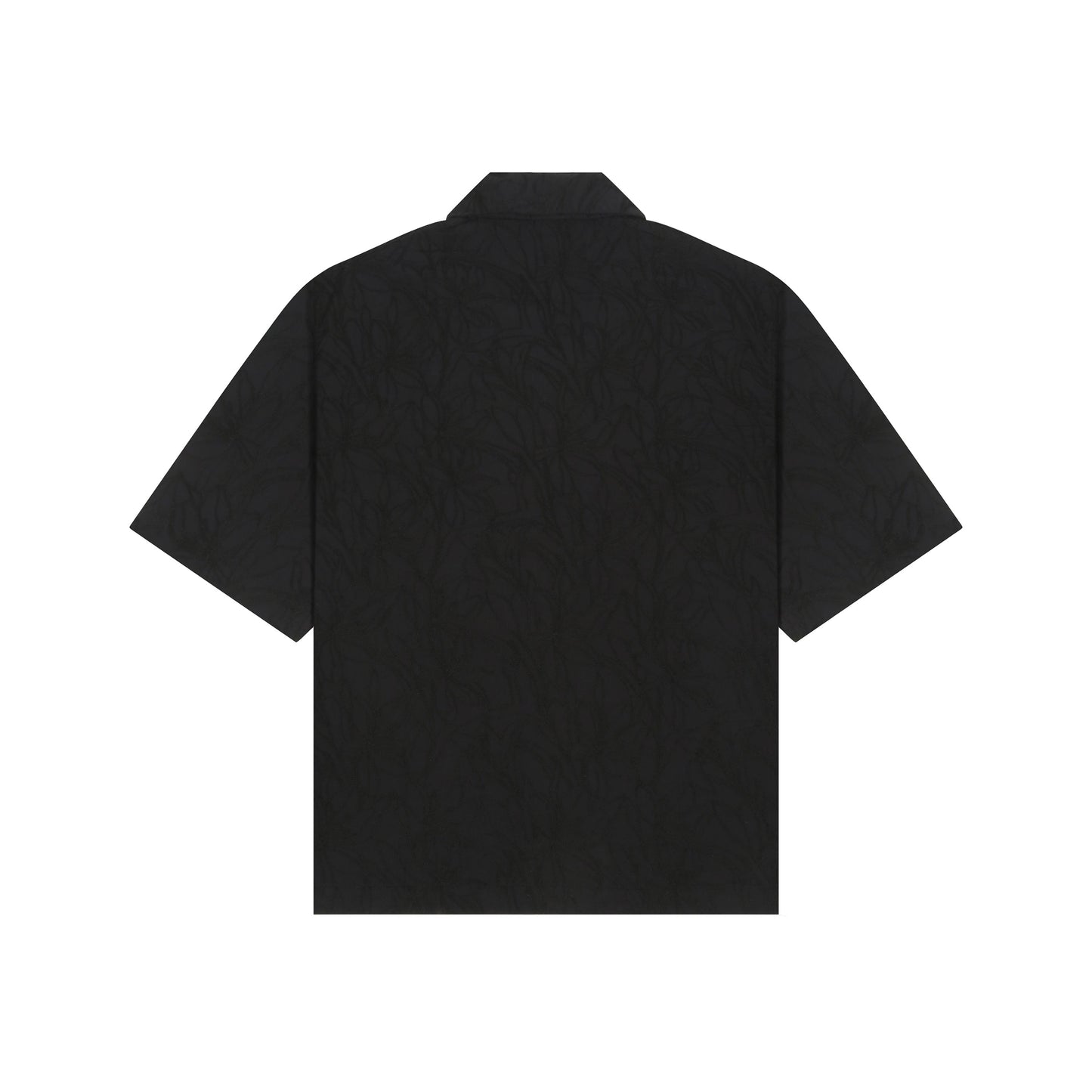 NOIR BLOOM CUBAN SHIRT