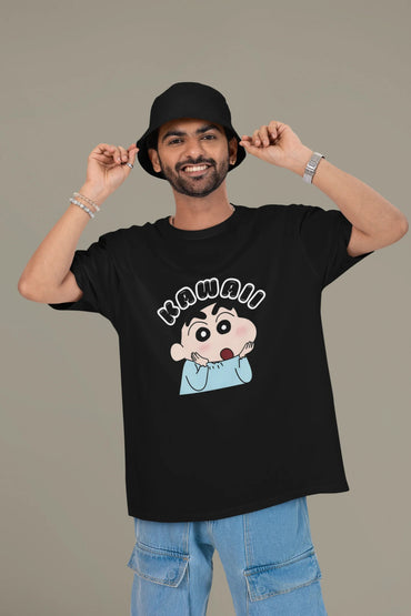 Broke Memers Shinchan Collection Cotton T-shirt-Kawaii