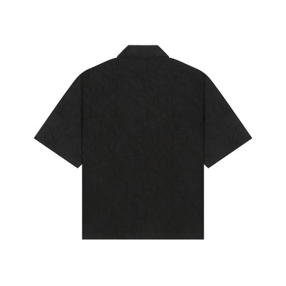 NOIR BLOOM CUBAN SHIRT