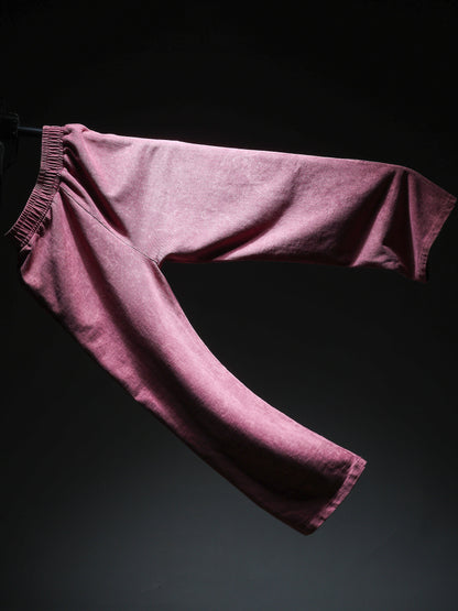 Burgundy washed Sweatpants