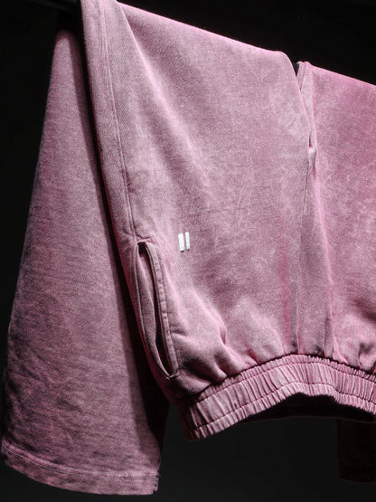 Burgundy washed Sweatpants