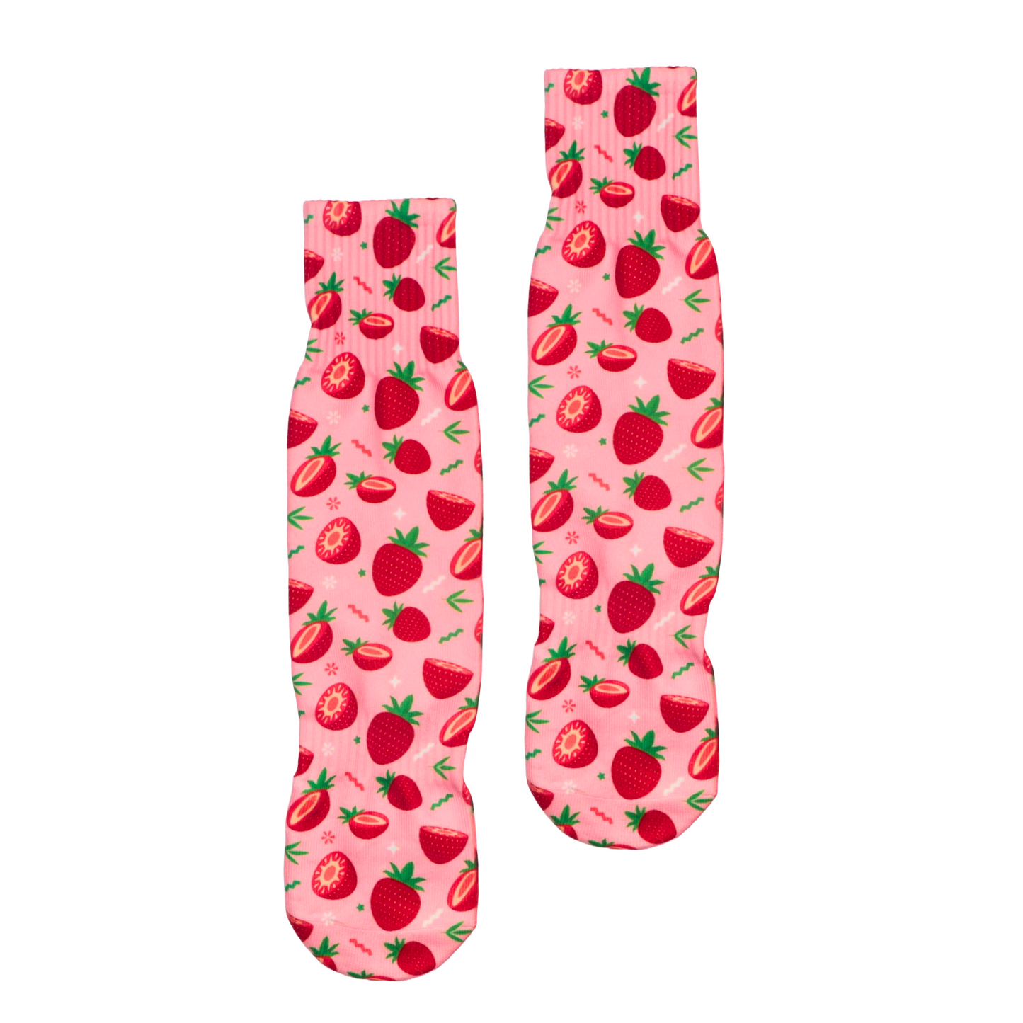 Strawberry Kiss Socks | The Boring Socks at Broadway