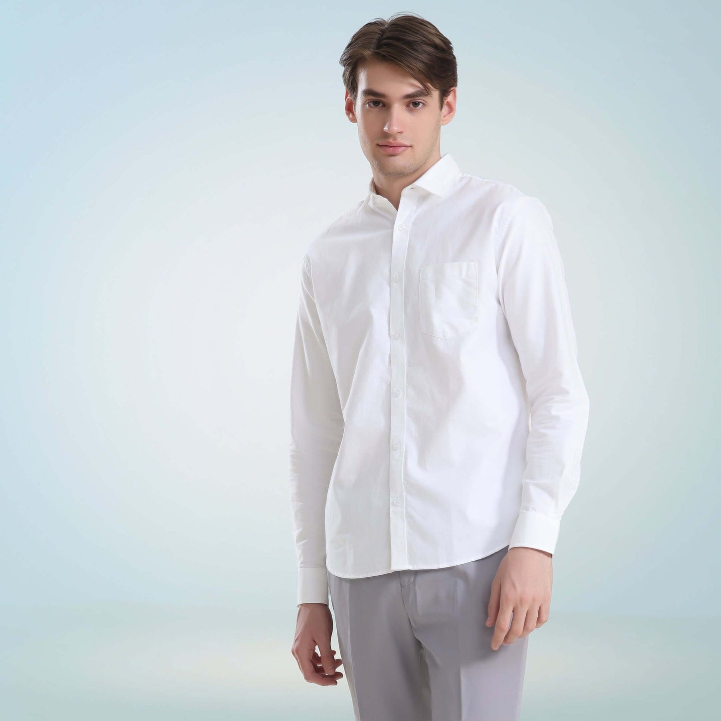 Shirt | Anti Stain Anti Odor Water Repellent   MOONLITEWHITE