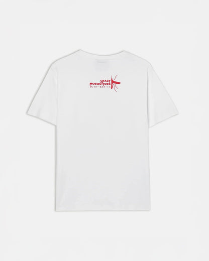 Clown Tee White | Crazy Mosquitoes at Broadway