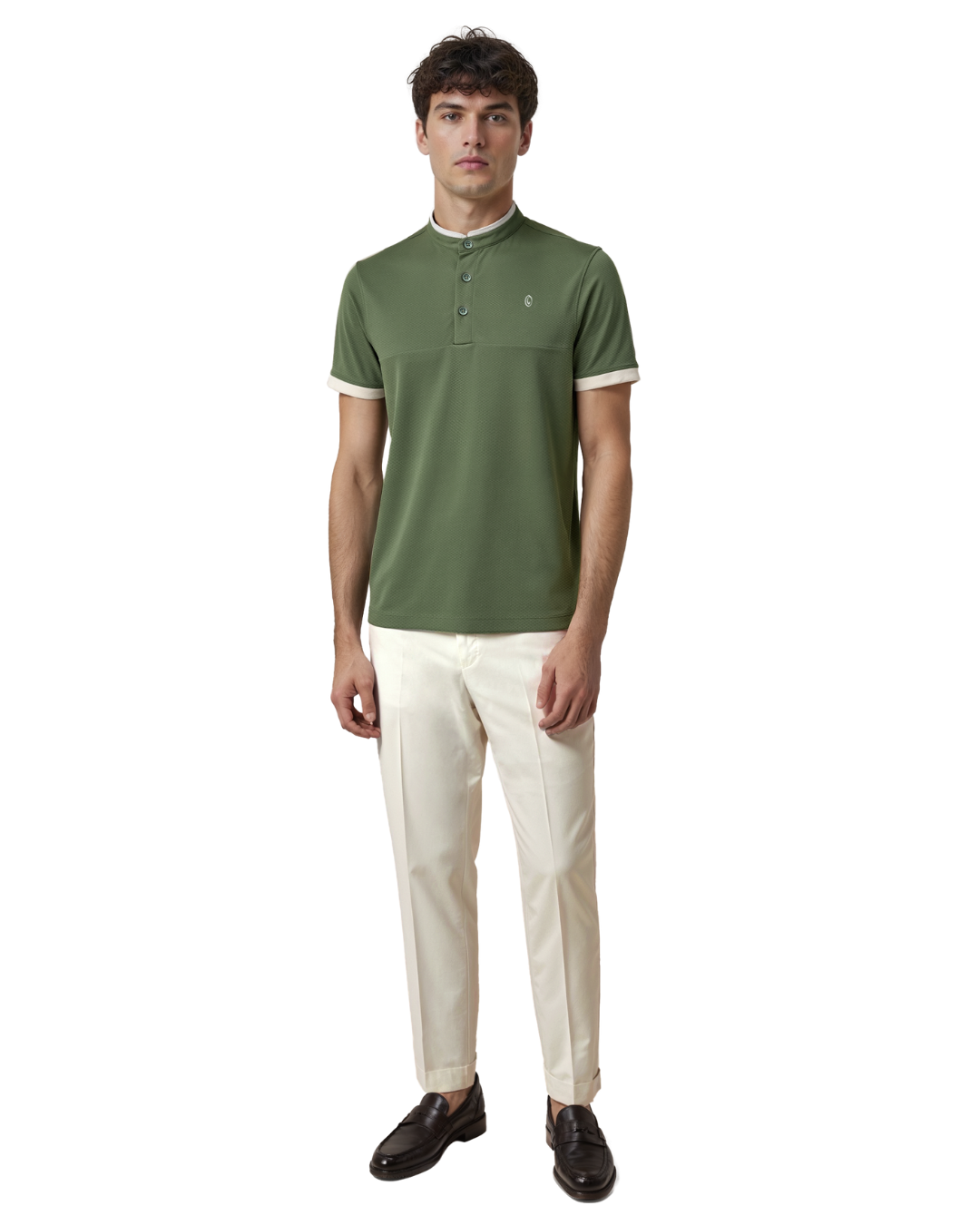 Spear Point Collar Poloshirt