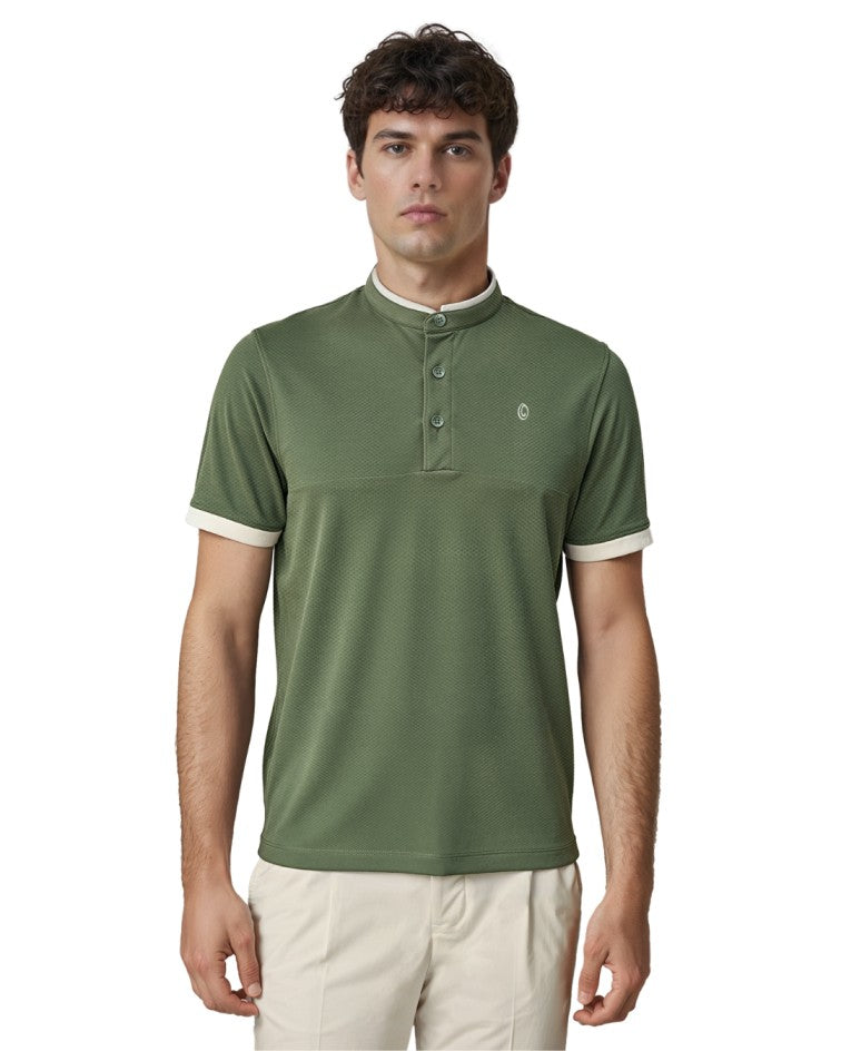 Spear Point Collar Poloshirt
