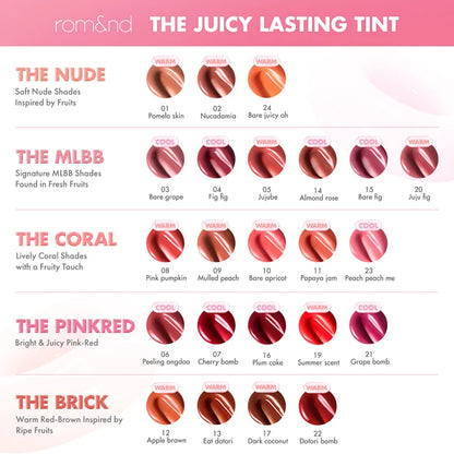 Rom&nd Juicy Lasting Tint Original Series [NEW]