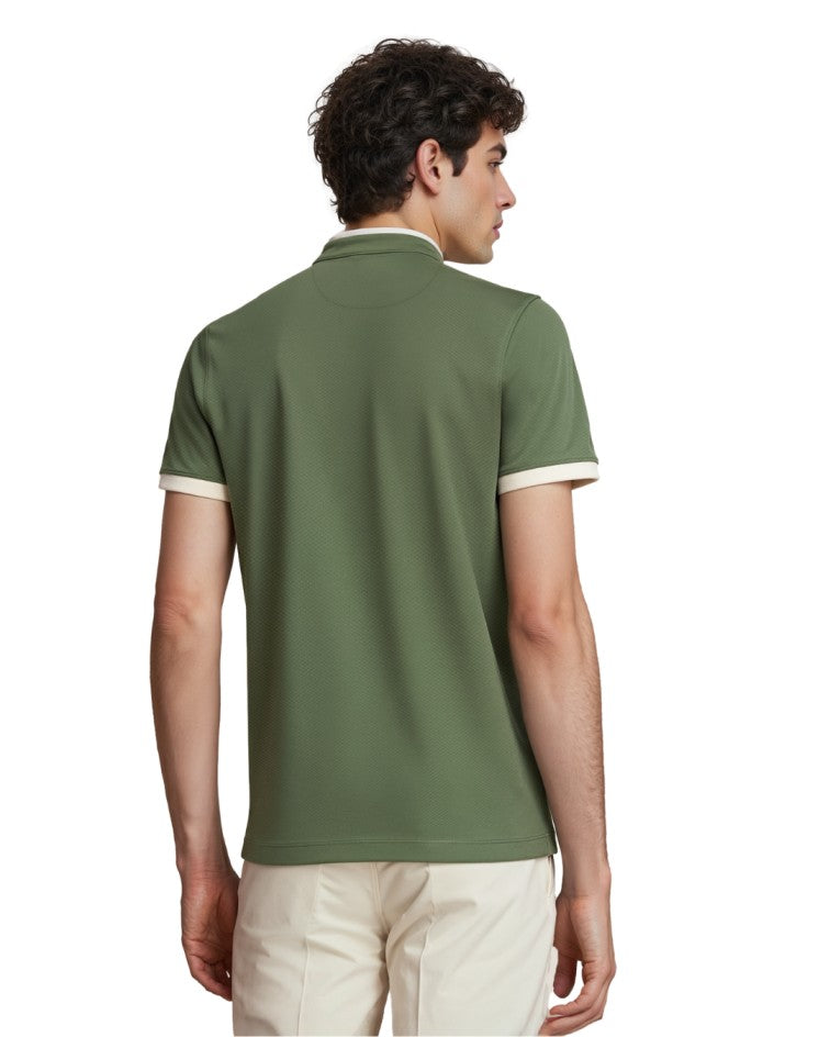 Spear Point Collar Poloshirt