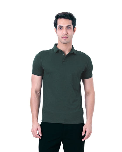 Cardinal Polo Twill- Natural Green