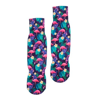 Tropicana Flamingo Socks | The Boring Socks at Broadway