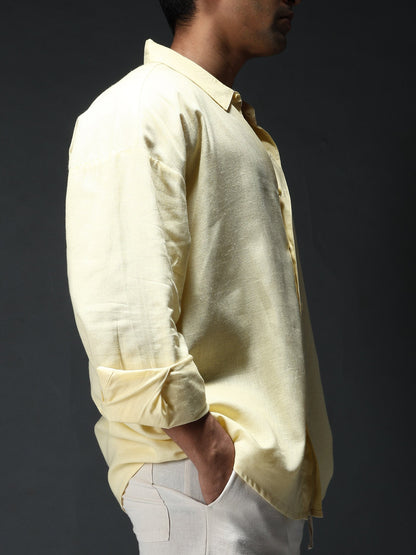 Linen Shirt Yellow