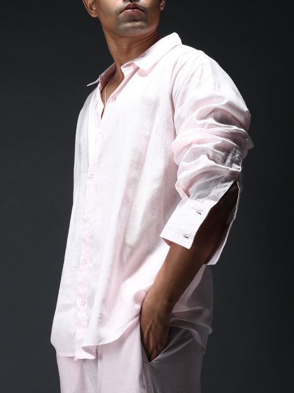 Baby Pink Boyfriend Shirt