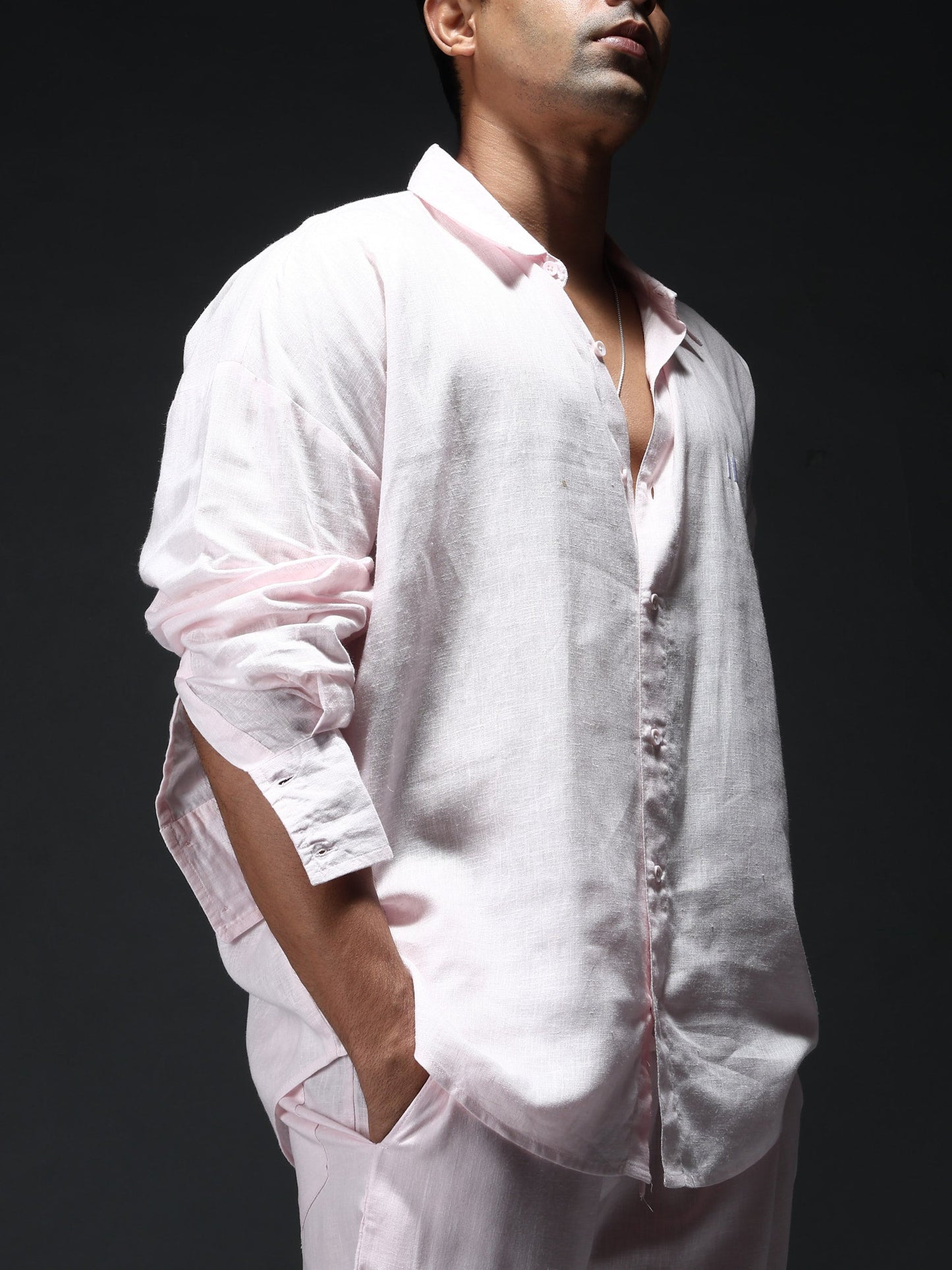 Baby Pink Boyfriend Shirt