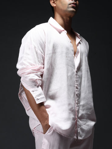 Baby Pink Boyfriend Shirt