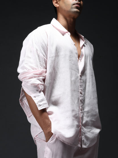 Baby Pink Boyfriend Shirt