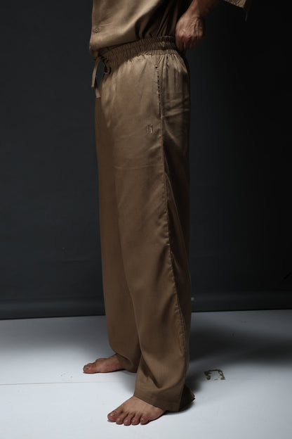 Mocha Brew Linen Pants