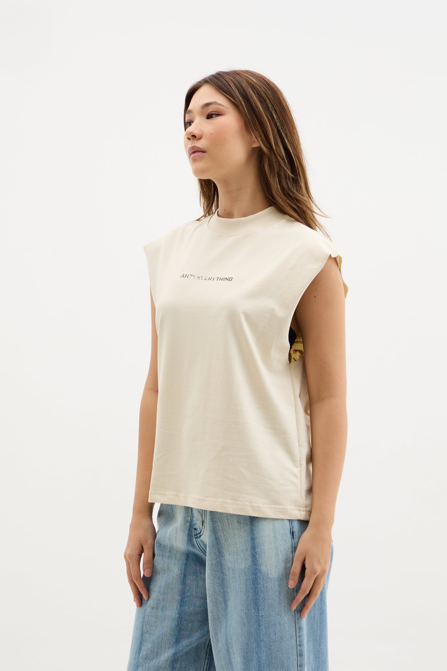 Anti-Everything Club Vest Beige