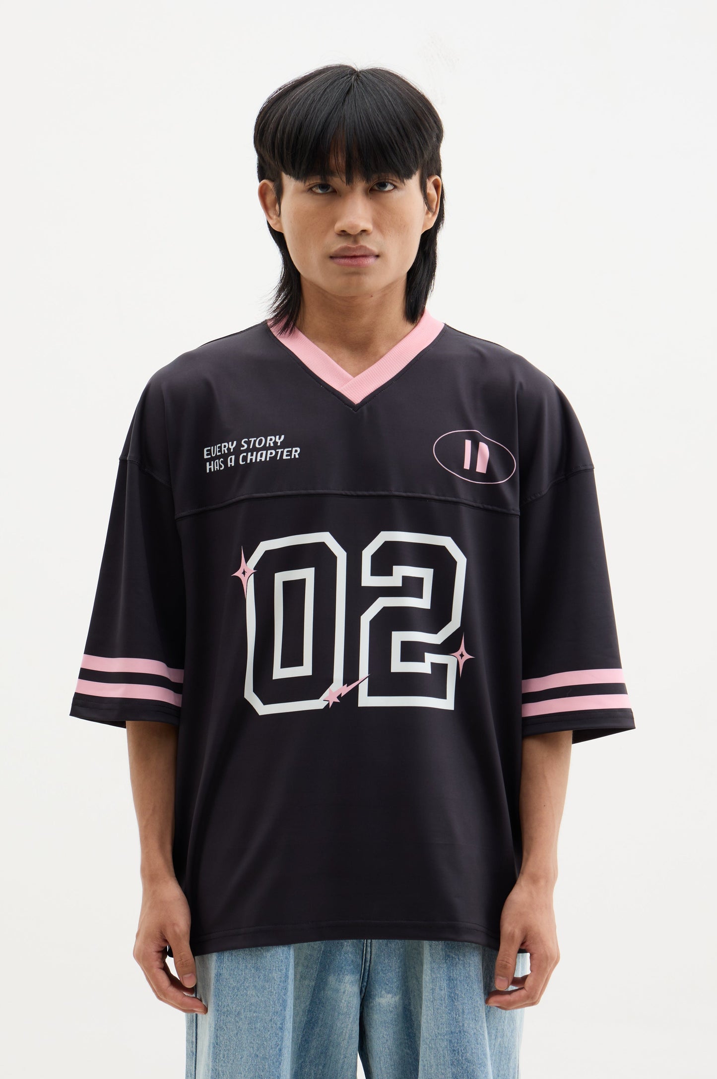 Black and Pink 02 Jersey