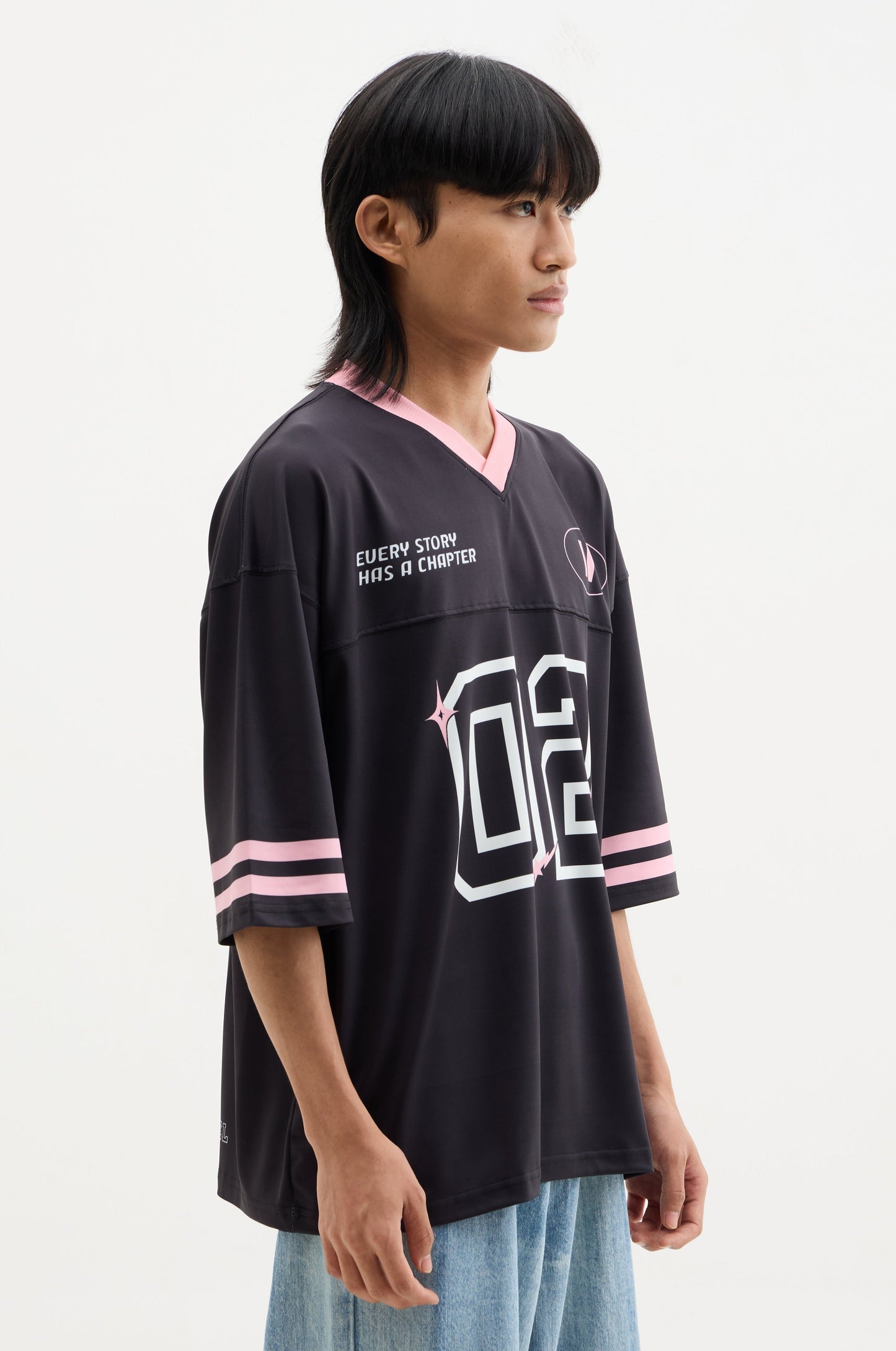 Black and Pink 02 Jersey