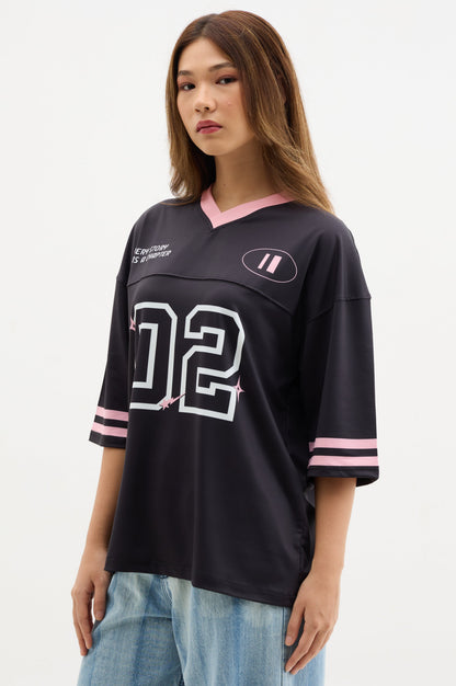 Black and Pink 02 Jersey