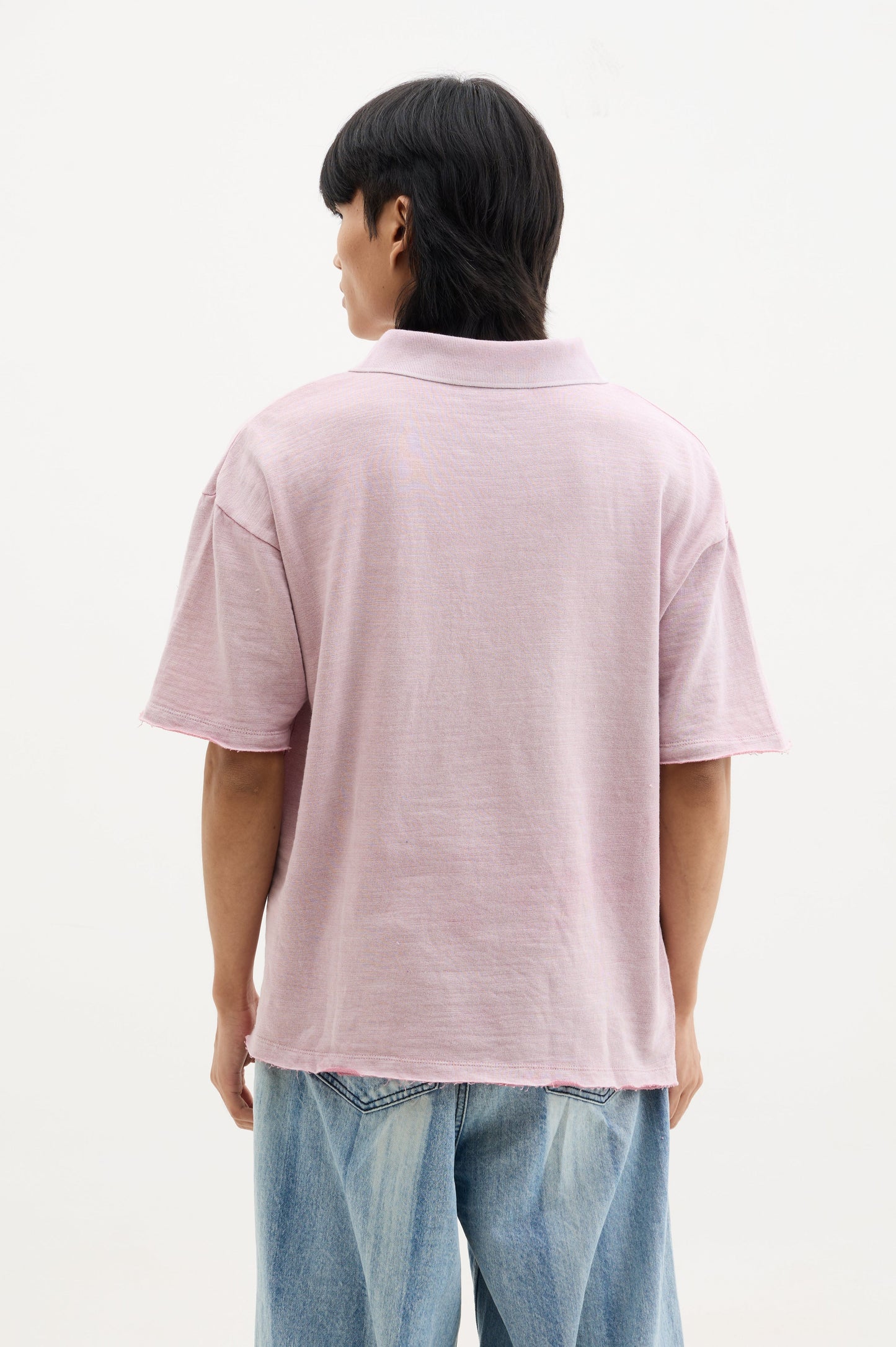 Light Pink Wash Polo