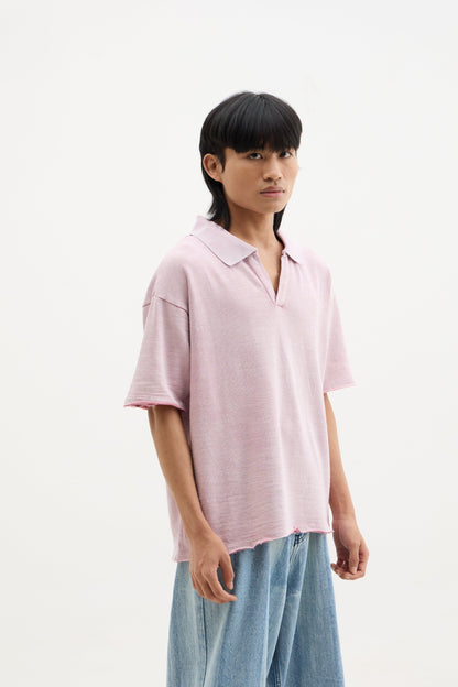 Light Pink Wash Polo