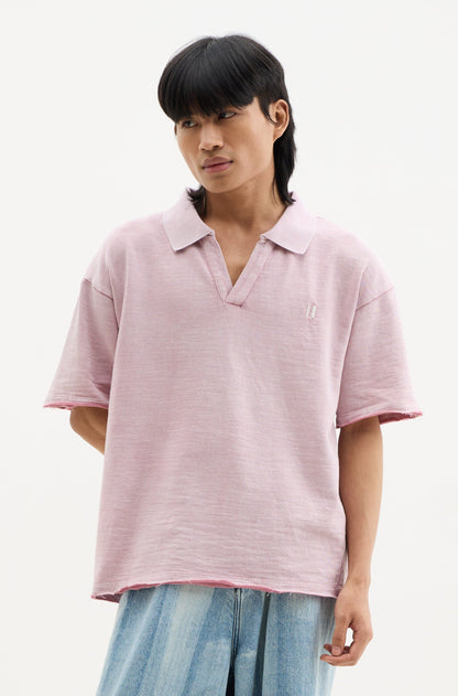 Light Pink Wash Polo