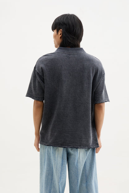 Charcoal Wash Polo