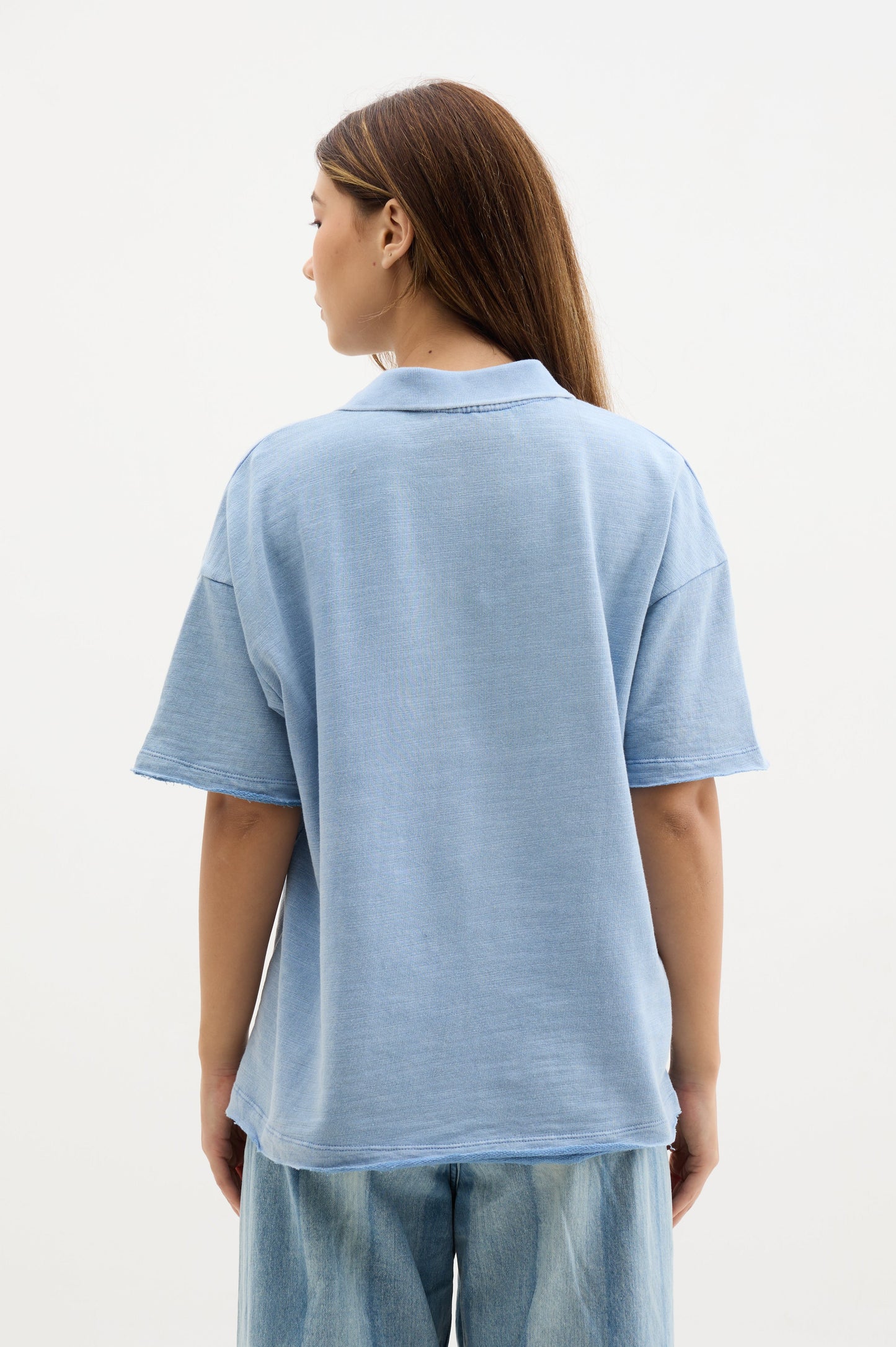 Blue Wash Polo