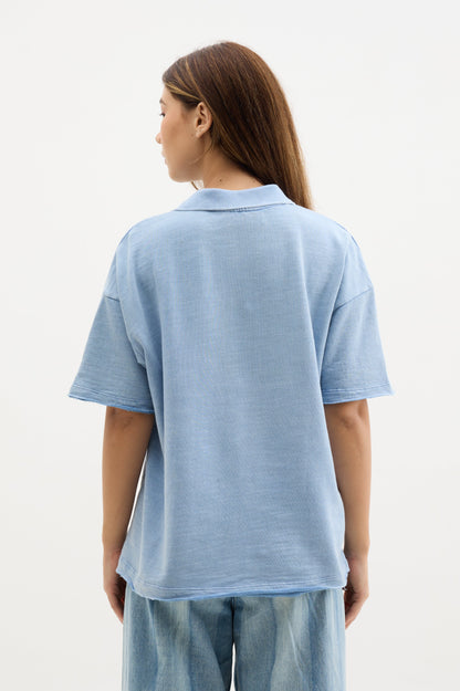 Blue Wash Polo