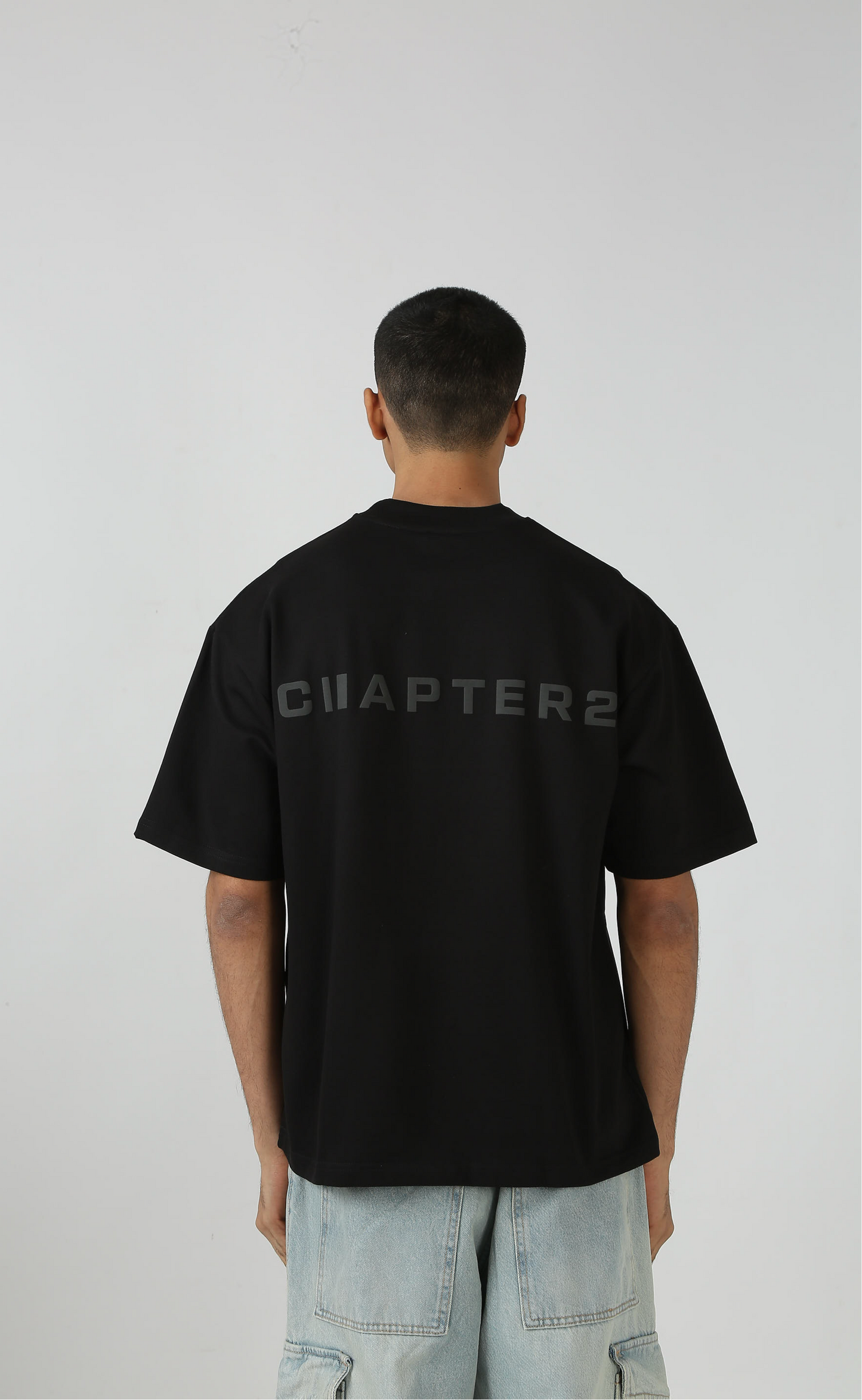 Black Matter T-shirt in black with HD prints