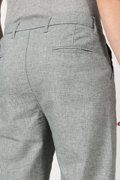 Linen-style 100% Cotton Straight Fit Mint Green Pant | Hamptons at Broadway