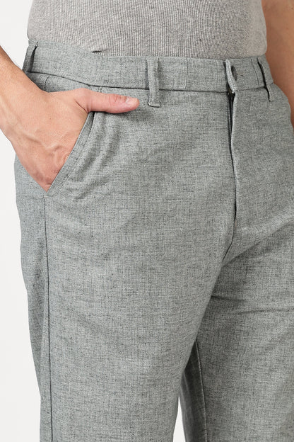 Linen-style 100% Cotton Straight Fit Mint Green Pant | Hamptons at Broadway