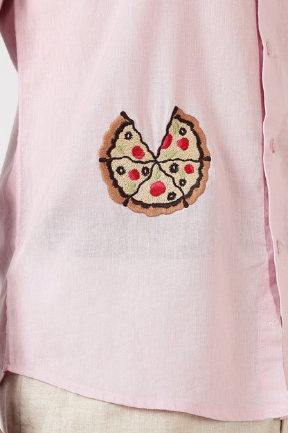 CafÃ© Sundown Slice Embroidered Shirt | Hamptons at Broadway